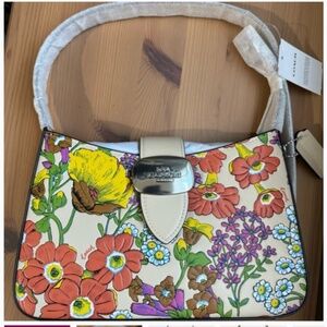 Coach NWT Garden Floral Eliza Handbag